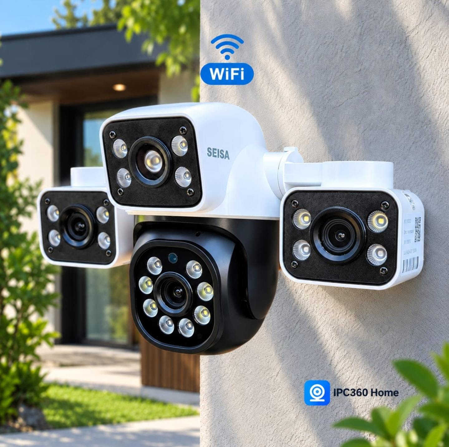 Cámara WiFi SEISA · IPC360 Home